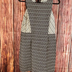 Loft, sleeveless, petite, dark navy dress WS 12P